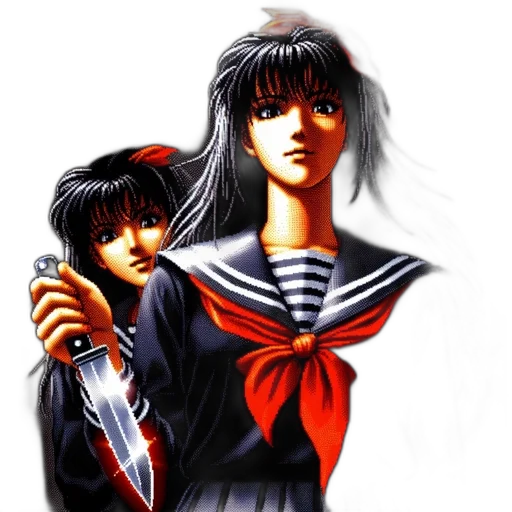 weapon, jacket, staff, concept art transparent PNG cut-out