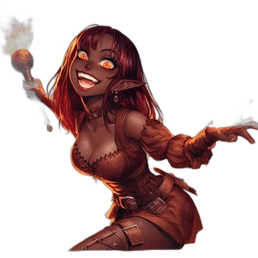 staff, fantasy art, concept art, comic book art transparent PNG cut-out
