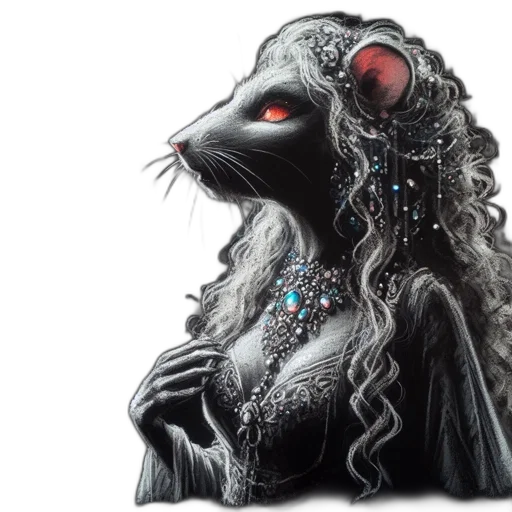 dress, creature, concept art, fantasy art transparent PNG cut-out