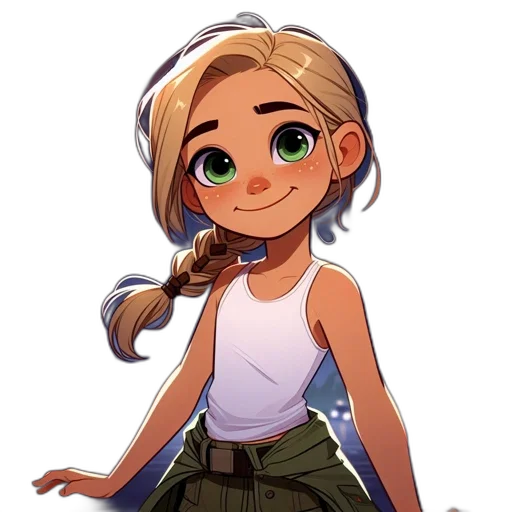 staff, face, creature, cartoon transparent PNG cut-out