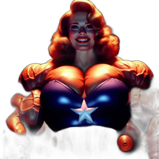 comic book art, concept art, pixel art, 3d render transparent PNG cut-out