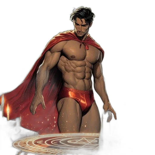 comic book art, concept art, fantasy art, 3d render transparent PNG cut-out
