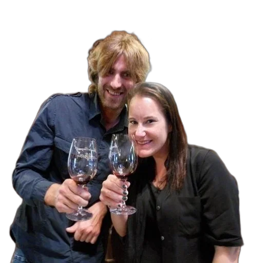 bottle, man, woman, pose transparent PNG cut-out