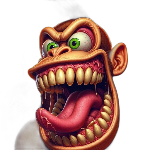 creature, face, mask, animal transparent PNG cut-out