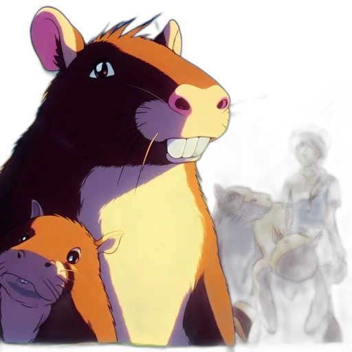animal, crown, concept art, anime transparent PNG cut-out