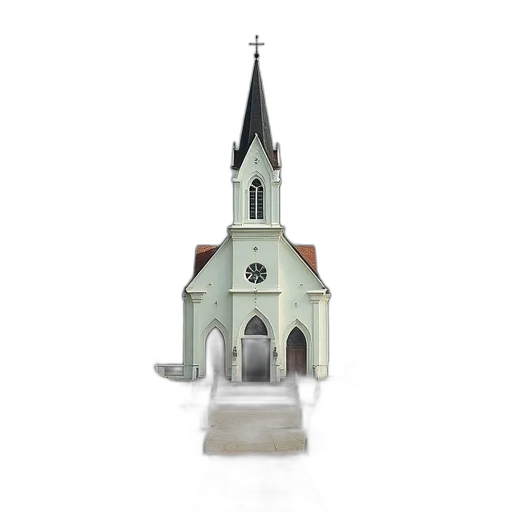 building, 3d render, concept art, photorealistic transparent PNG cut-out