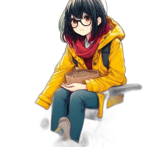jacket, face, food, robot transparent PNG cut-out