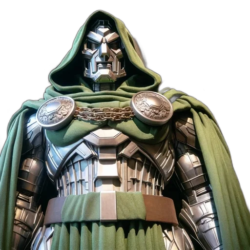 mask, concept art, comic book art, 3d render transparent PNG cut-out