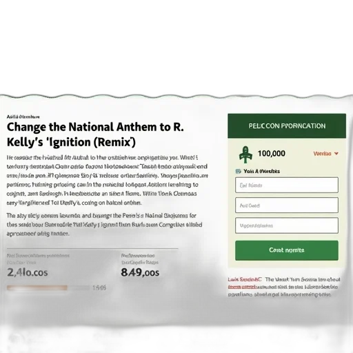 screenshot, petition, website, titled transparent PNG cut-out