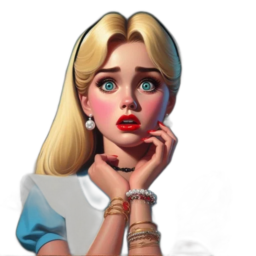 jewelry, face, staff, dress transparent PNG cut-out