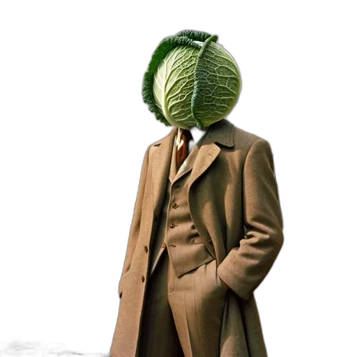 hat, mask, jacket, creature transparent PNG cut-out