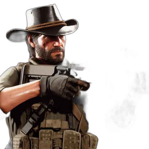 weapon, hat, concept art, 3d render transparent PNG cut-out