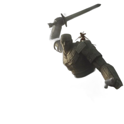 weapon, sword, dragon, staff transparent PNG cut-out