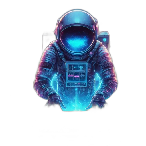 robot, jacket, mask, face transparent PNG cut-out