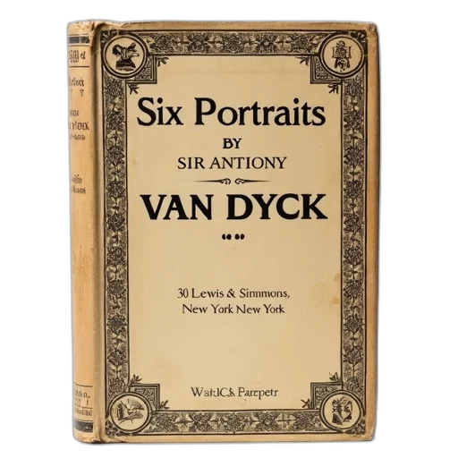 vintage, book, cover, titled transparent PNG cut-out