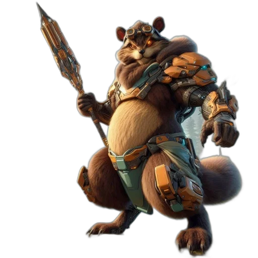animal, weapon, staff, creature transparent PNG cut-out