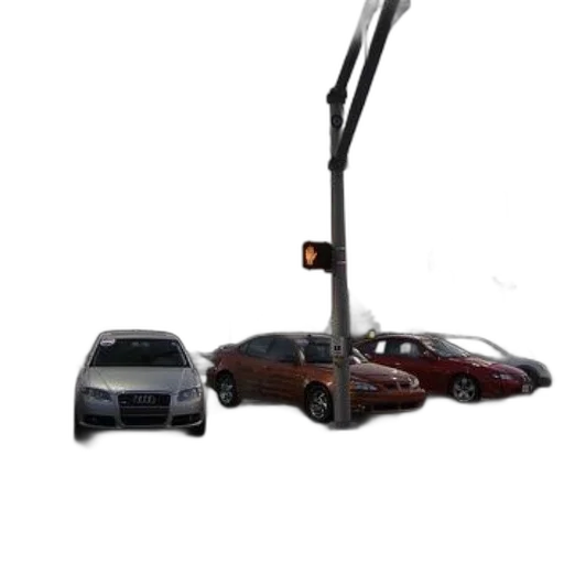 car, robot, staff, tree transparent PNG cut-out