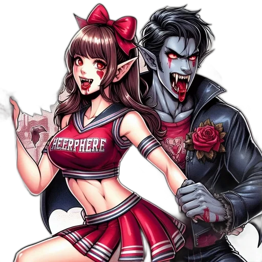 fantasy art, anime, comic book art, concept art transparent PNG cut-out