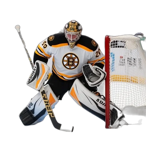 bruins, goalie, carey, vandy transparent PNG cut-out