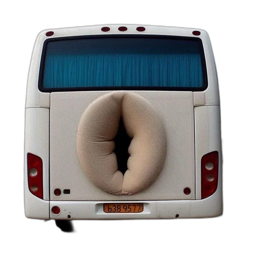 furniture, car, hat, 3d render transparent PNG cut-out