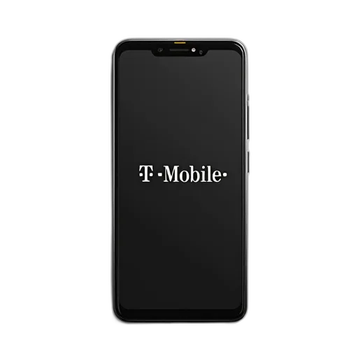 black, modern, smartphone, touchscreen transparent PNG cut-out