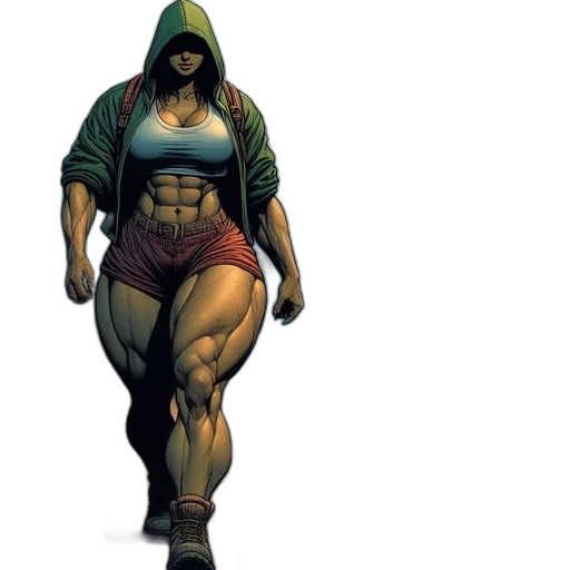comic book art, concept art, fantasy art, pixel art transparent PNG cut-out