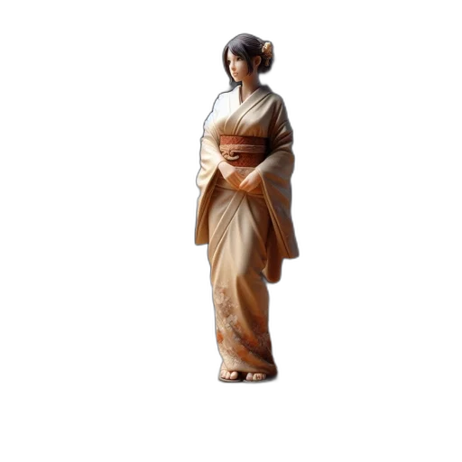 staff, dress, 3d render, concept art transparent PNG cut-out