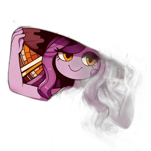 mask, hat, staff, dragon transparent PNG cut-out