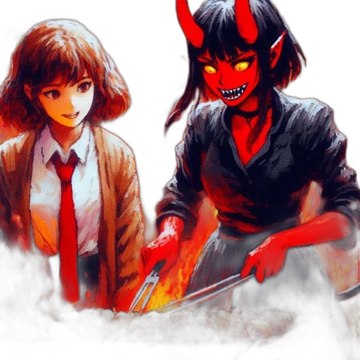 comic book art, concept art, anime, fantasy art transparent PNG cut-out
