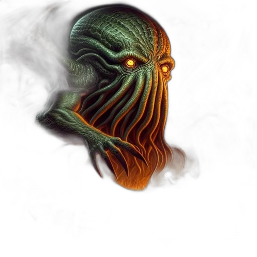 creature, mask, face, hair transparent PNG cut-out