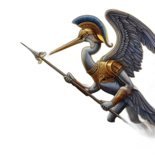 sword, dragon, weapon, staff transparent PNG cut-out