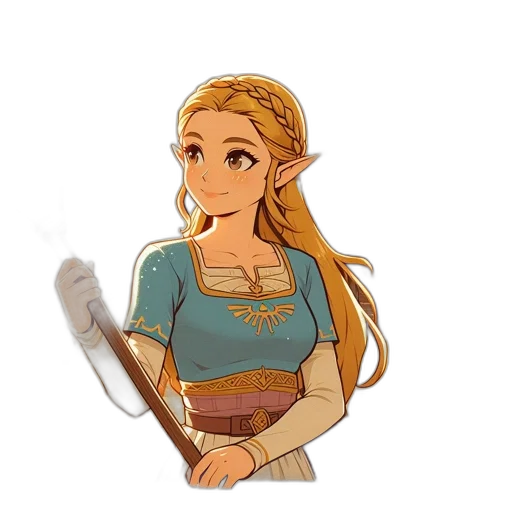 staff, sword, jewelry, dress transparent PNG cut-out