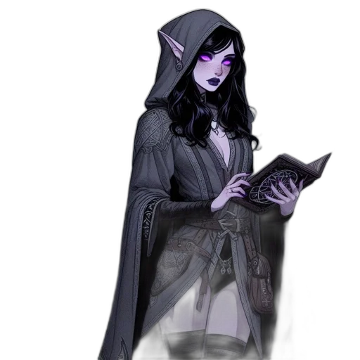 staff, dress, fantasy art, concept art transparent PNG cut-out
