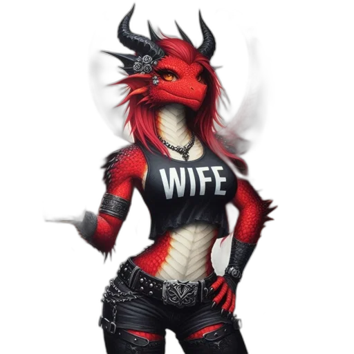 dragon, animal, staff, creature transparent PNG cut-out