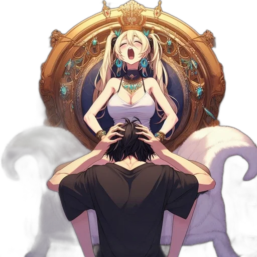 crown, staff, mask, jewelry transparent PNG cut-out