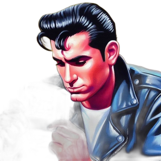jacket, comic book art, concept art, photorealistic transparent PNG cut-out