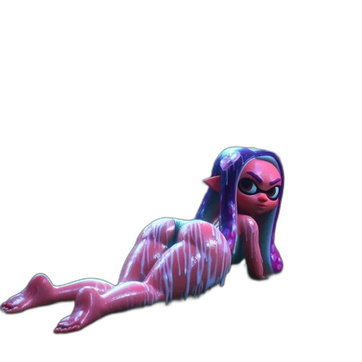 creature, hair, animal, robot transparent PNG cut-out