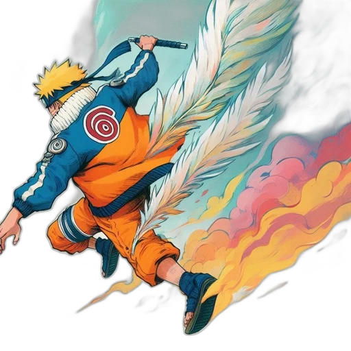 concept art, fantasy art, comic book art, watercolor transparent PNG cut-out