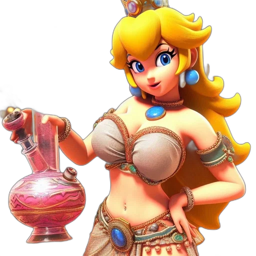 dress, crown, weapon, staff transparent PNG cut-out