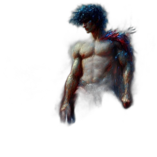 creature, hair, animal, dragon transparent PNG cut-out