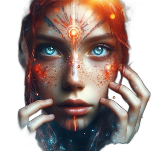 face, mask, jewelry, robot transparent PNG cut-out