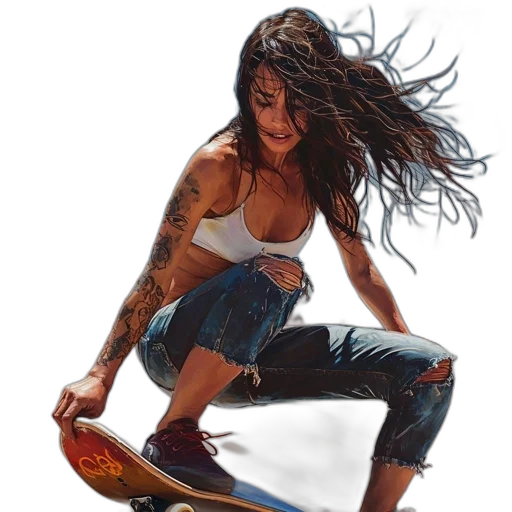 shoes, photorealistic, concept art, young transparent PNG cut-out