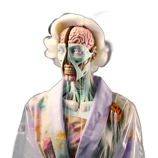 jacket, face, mask, hat transparent PNG cut-out