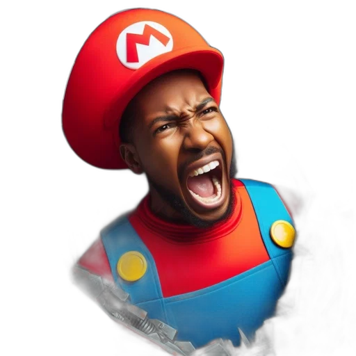 face, hat, staff, animal transparent PNG cut-out