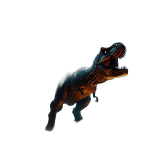 dragon, animal, creature, staff transparent PNG cut-out