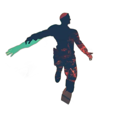 jacket, weapon, creature, robot transparent PNG cut-out