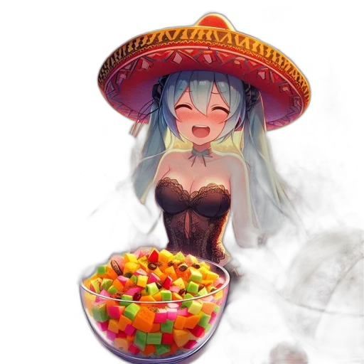 food, hat, dress, weapon transparent PNG cut-out