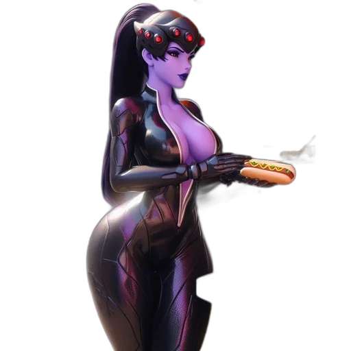 weapon, robot, dress, staff transparent PNG cut-out