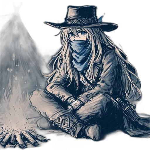 mask, hat, jacket, creature transparent PNG cut-out