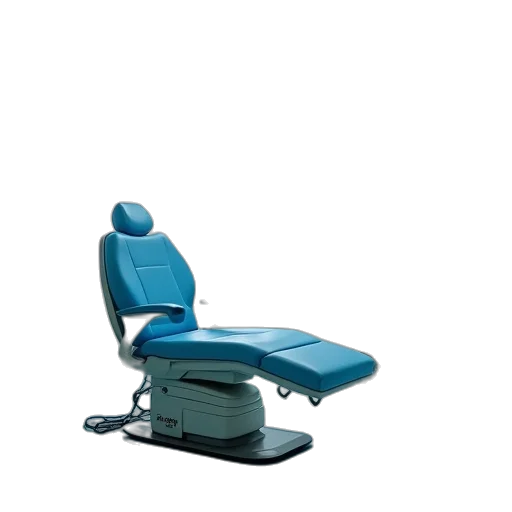 furniture, robot, 3d render, blue transparent PNG cut-out